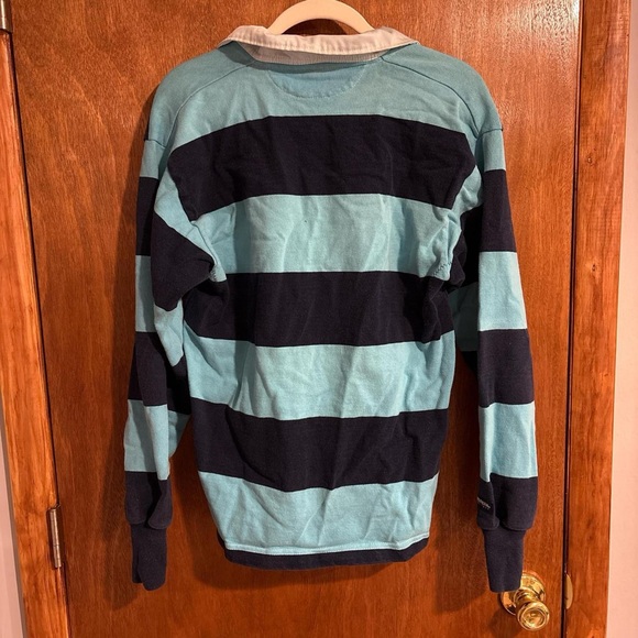 Striped Rugby Shirt with Greek Letters - Picture 4 of 4